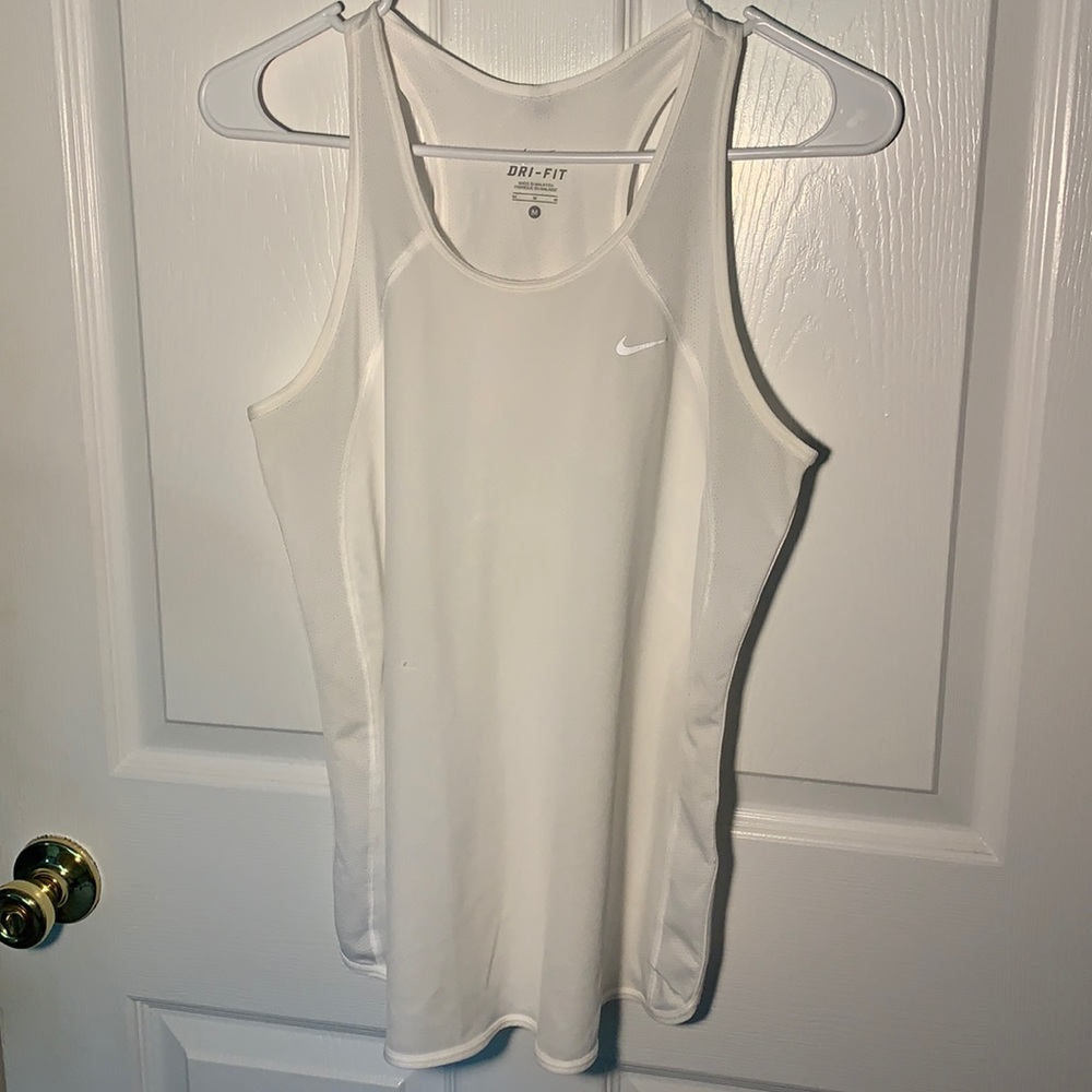 white nike razor back